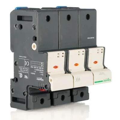 Image of Schneider Electric DF223C Fuse Carrier TP 125A, Holder 3P 125A For 22 X