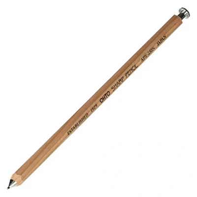 Image of OHTO Mechanical Pencil Sharp Natural Wood Color 0.5mm, (APS 250N)