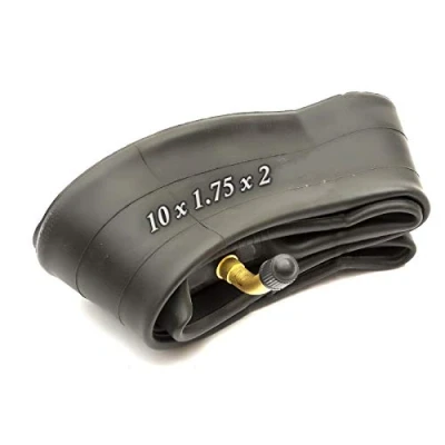 Image of Inner Tube 10 x 1.75 2 45 Degree Bent Schradar Valve Stroller Pushchair Pram Buggy