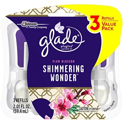 Image of Glade Plugins Scented Oil Air Freshener Refill Shimmering Wonder 2 oz