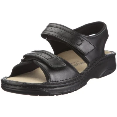 Image of Berkemann Men&#039;s Fabian 05802 901 Sandals Black EU 44