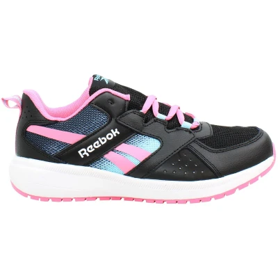 Image of Reebok Childrens Unisex Road Supreme Kids Black Trainers Size UK 6.5