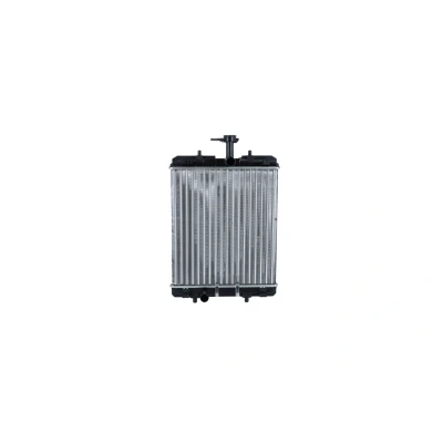 Image of 164000Q010, 164000Q020 Engine radiator NRF 53459A Aluminium 374mm 341mm 18mm Mechanically jointed cooling fins CITROËN: C1 I, TOYOTA: Aygo