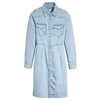 Image of Levi&#039;s Women&#039;s Otto Western Dress, Hip to Be Square, XS