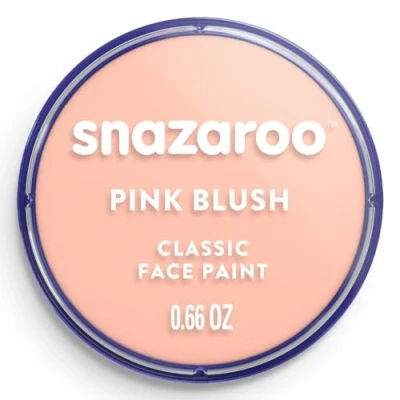 Image of Snazaroo Classic Face and Body Paint for Kids Adults, Complexion Pink Colour, Water Based, Easily Washable, Non Toxic, Makeup, Painting Parties, Ages 3+