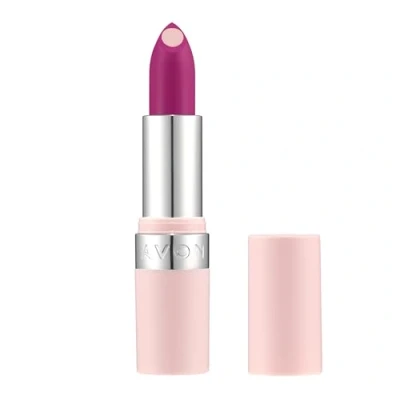 Image of Avon Hydramatic Matte Lipstick 3.6g Hydrating Intense Colour SPF 10 Plumper and Smoother Looking Lips Cruelty Free Hydra Magenta