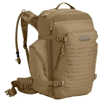 Image of Camelbak BFM 50 Litre Hydration Backpack with 3 Military Spec Crux Long Reservoir Coyote Litre/3