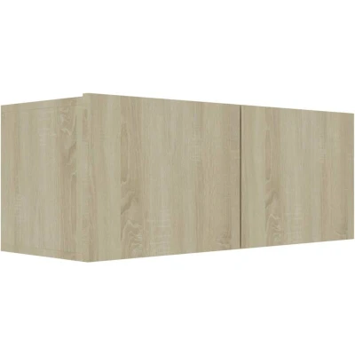 Image of vidaXL TV Cabinet Sonoma Oak 80x30x30 cm Engineered Wood