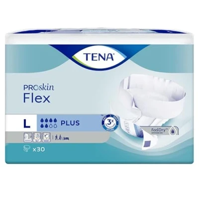 Image of NRS Healthcare Tena SCAHP723330 Flex Plus Comfistretch Large Pack 30