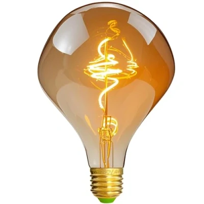 Image of Tianfan Vintage LED Bulbs 4W Dimmable Irregular Shaped 220/240V Edison Screw E27 Base Specialty Decorative Antique Light Bulb (Alien)