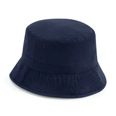 Image of Beechfield B84R Recycled Polyester Bucket Hat French Navy L/XL