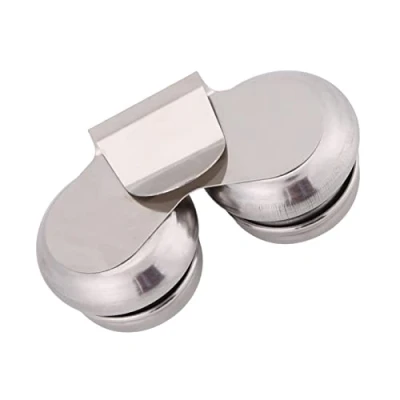 Image of FTVOGUE Stainless Steel Large Double Palette Cup Oil Paint Megilp Turpentine Solvent Container with Lid