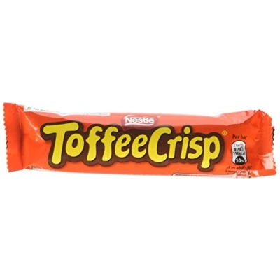 Image of Nestle Toffee Crisp Bar 38 g (Pack of 48)