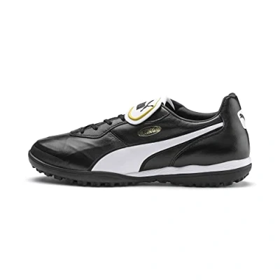 Image of Puma Unisex King Top Tt Football boots, Black White, 9.5 UK