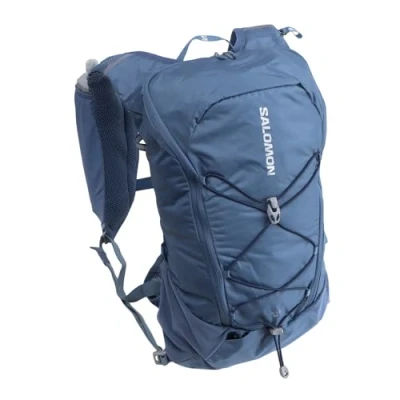 Image of Salomon Agile 12 Unisex Hydration Vest, Trail Running, MTB, Hiking, Dynamic Comfort, Quick Access, and Multi purpose, Blue
