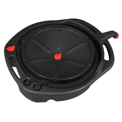Image of Sealey Oil/Fluid Drain Pan &amp; Recycle Container 11 Liter