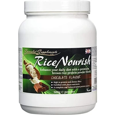 Image of Specialist Supplements RiceNourish Chocolate Flavour Protein Powder 500g