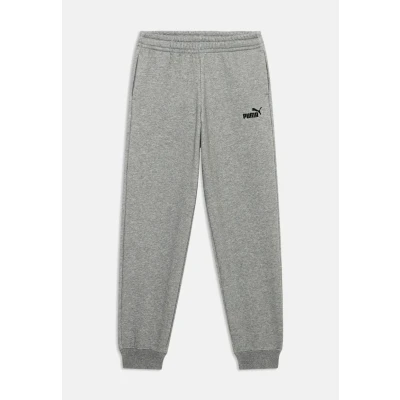 Image of Puma ESS NO1 LOGO SWEATPANTS boys&#039;s Children&#039;s Sportswear in Grey