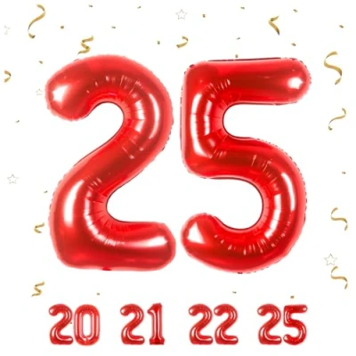 Image of Number Balloons 12,Red 12 for Birhtday Party Decoration,40 Inch Giant Helium Foil Women Men 12th Birthday Decor Anniversary Decorations Supplies