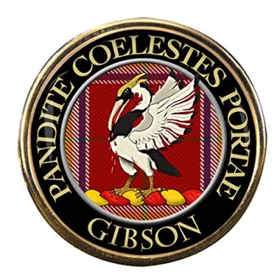 Image of Gibson Scottish Clan Pin Badge