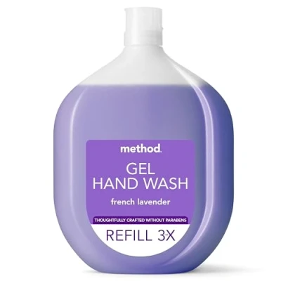 Image of Method Hand Wash Refill, French Lavender, 2x 1L (Pack of 2)