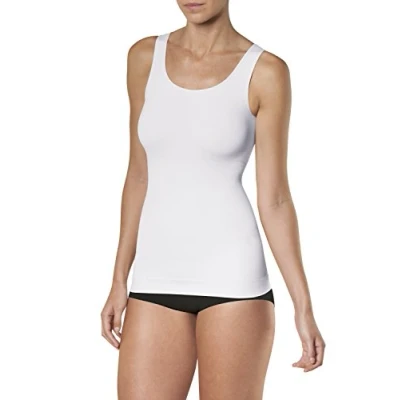 Image of SLEEX Body Shaping Tank Top, White, Size L/XL