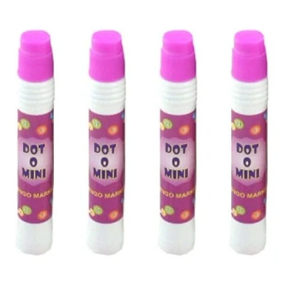 Image of Bingo Dabbers 12 Pack 20ml Dot O Win Markers (Magenta)