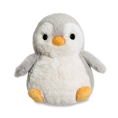 Image of Aurora, 61395, Pickle PenguIn, Soft Toy, 7In, Grey &amp; White