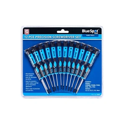 Image of Blue Spot Tools 12 PCE Precision Screwdriver Set