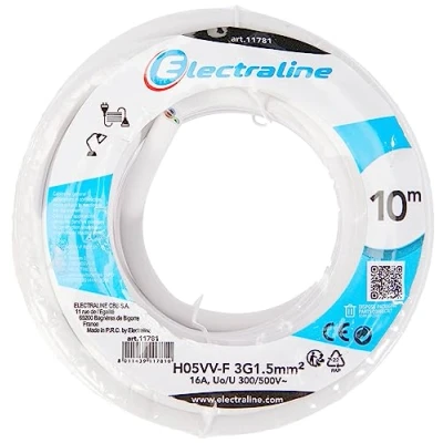 Image of Cable H05VV F, 3G1.5 mm, 10 m