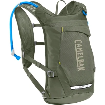 Image of CamelBak Chase Adventure 8 Hydration Vest for Gravel, Mountain, Bikepacking and Endurace Cycling 2L Reservoir, Dusty Olive