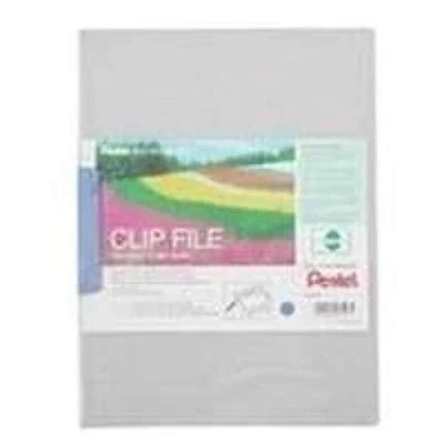 Image of Pentel Recycology A4 Clip File Blue