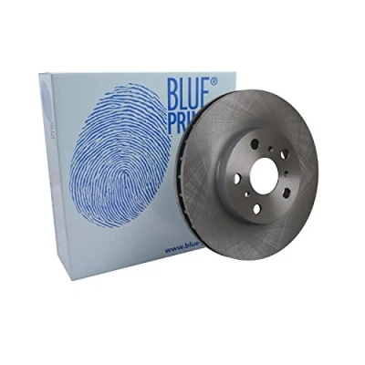 Image of 4351220190, 4351220280, 4351220380, 4351220430 Brake disc BLUE PRINT ADT34346 Front Axle 255mm 25mm 5 Hole 100mm internally vented Coated