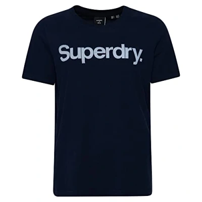 Image of Superdry Women&#039;s CL TEE T Shirt, Nautical Navy, S