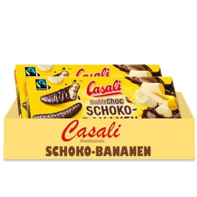 Image of Original Casali Chocolate Bananas Irresistible Delight, (2 x300g Perfect Blend of Ripe and Velvety