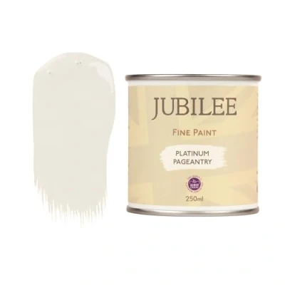 Image of Guild Lane Jubilee Fine Paint Platinum Pageantry Furniture, Metal, Fabric, Glass &amp; More Indoor Outdoors Water Based Acrylic 250ml