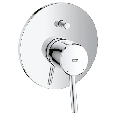 Image of GROHE Concetto New Single Lever Bath/Shower Mixer Trim Chrome 19346001