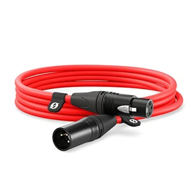 Image of RØDE XLR 3 Premium Cable (3m, Red)
