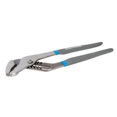 Image of Silverline Waterpump Pliers Length 320mm Jaw 65mm