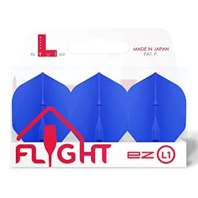 Image of L Style Flights EZ Standard Dart (Blue)