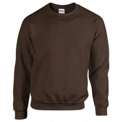 Image of GILDAN Men&#039;s 50/50 Adult Crewneck Sweatshirt, Brown (Dark Chocolate), L UK