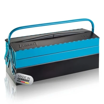Image of Hazet 190L Metal Tool Box (Empty) 245 x 575 210 mm