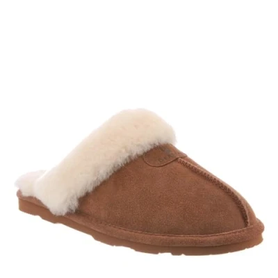 Image of Bearpaw Bearpaw, womens Standing Slippers, Brown (Hickory Ii 220), 6 UK (39 EU)