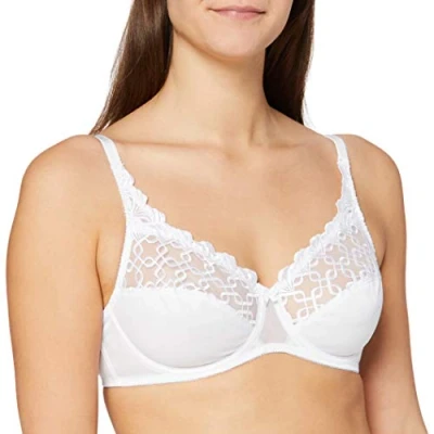 Image of Triumph Women&#039;s Letizia W01 X, Everyday Bra, WHITE
