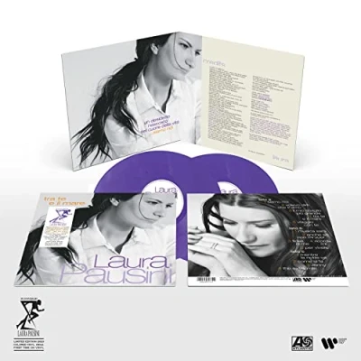 Image of Laura Pausini Tra Te E Il Mare 180 Gram Purple vinyl + Numbered Sealed 2023 Italian 2 LP set 5054197617638