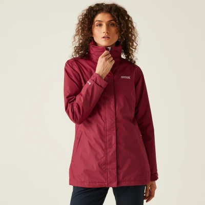 Image of Regatta Womens Blanchet II Waterproof Insulated Jacket 10 Rumba Red