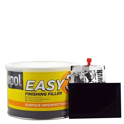 Image of U POL Easy 3 To Use Ultra Smooth Finishing Filler 1.1 Litre Tin For Skimming &amp; Fine In Thin Layers (was Top Stop Gold) Excellent Adhesion Sand