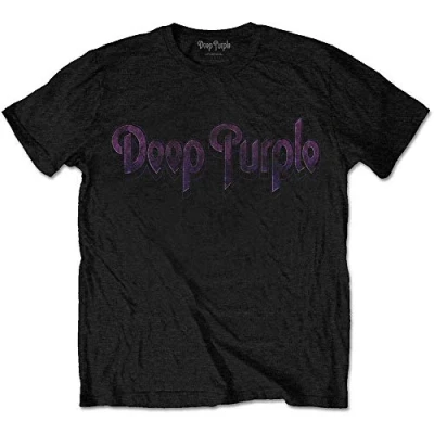 Image of Deep Purple DPTS01MB T Shirt, Black, XX Large