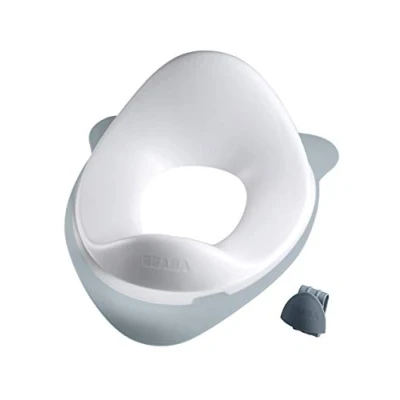 Image of BÉABA, Toddler Toilet Seat Training Booster Potty with attachment hook Non slip and Ergonomic Easy Care Light Mist
