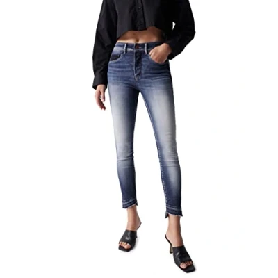 Image of Salsa Jeans Women&#039;s Secret Glamour Skinny Jeans, Blue (Blue 8504), W26L30 (Manufacturer size:UK 6)